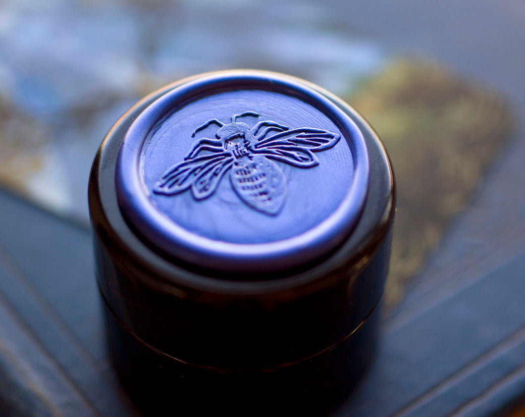 Five Solid Natural Perfume Round Jars, Reserved Listing